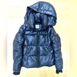 S13 (SAM) Girls' High Shine Straight Puffer Jacket